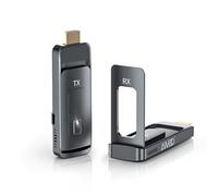 AIMIBO HDMI Wireless Transmitter and Receiver 5.8G, Up to 6TVs, 50M Range | 2027 HDMI sans fil 4k Input/1080p@60Hz Extender avec antenne pliable, pour Laptop/PC/Box/CC-TV to Multiple TVs/Monitors