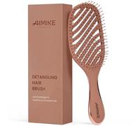 AIMIKE Brosse démêlante, brosse démêlante humide et sèche avec poils doux, brosse à cheveux démêlante sans douleur, desserre les nœuds tenaces, extra douce pour les cheveux sensibles et fins, pour