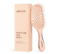 AIMIKE Brosse Demelante Cheveux, Brosse Cheveux Demelante à Poils Souples, Brosse a Cheveux Démêlante sans Douleur qui Dénoue les Nœuds Tenaces, Très Douce pour les Cheveux Sensibles et Fins, Motif