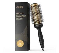 AIMIKE Brosse ronde pour soufflage, brosse à cheveux ronde moyenne avec technologie nano thermique en céramique, séchage rapide et coiffage, brosses volumisantes pour femmes cheveux moyens, corps de