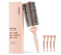 AIMIKE ROSE LUXE Brosse Ronde Brushing, Brosse Cheveux Brushing Grande pour Séchage Rapide,53mm