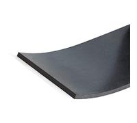 AIMIMI Feuille De Caoutchouc Caoutchouc Nitrile Solide Tampon Carré À Bande Plate Joints Souples Résistant À La Pression Résistant À l'usure Longueur 1 M, Largeur 50 mm, Épaisseur,5mm