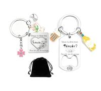AIMINI Cadeau Témoin Porte-clef Veux-tu être mon/ma témoin ? - Cadeau Demande Témoin Mariage
