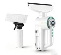 AIMIUVEI Nettoyeur de vitres, Sans fil, Autonomie 40 min, Adapté aux Vitres/Carrelages/Miroirs