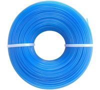 AIMIXUN 1,6 mm x 100 m Fil de Débroussailleuse en Nylon Rond Bobine Fil pour Coupe Bordure pour Débroussailleuse de Jardin de Parc - Bleu