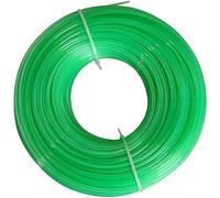 AIMIXUN 1,6 mm x 100 m Fil de Débroussailleuse en Nylon Rond Bobine Fil pour Coupe Bordure pour Débroussailleuse de Jardin de Parc - Vert