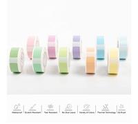 AIMO 5 pièces rouleau de papier d'étiquettes thermique résistant à la déchirure résistant à l' code à barres prix nom 14mm * 30mm rouleau de 160 pièces pour étiqueteuse Q30 (12mmx40mm)