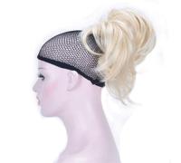 Aimole Synth?tique Queue De Cheval Griffe Clip-on Perruque Droite Extensions Courtes Postiche (613-Blond P?le)
