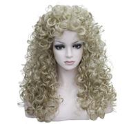 Aimole Synthétique Résistant À La Chaleur Cheveux Longs Bouclés Perruques Cosplay Femmes Perruque