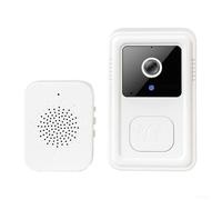 AIMOONSA M9 - Sonnette vidéo WiFi 1080p, détection PIR, audio bidirectionnel, étanche, compatible ForTUYA