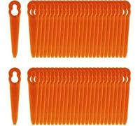 AIMOONSA Pack 100 lames nylon compatibles Stihl PolyCut 2-2/3-2 FSA 45/57 FSE 52 - 90 mm