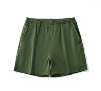 AIMPACT Short de pyjama pour homme super doux et confortable pour homme 10,2 cm Short de pyjama léger et respirant pour homme, Vert, M