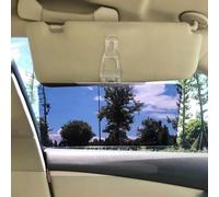 AIMQIAD Compatible pour Genesis GV60 GV70 GV80 GV90, Extension de Pare-Soleil de Voiture, Rétroviseur de Conduite de Jour ou de Nuit, Pare-Soleil Polarisé,30×13CM