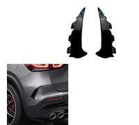 AIMQIAD Compatible pour Mercedes-Benz GLA-Class H247 GLA200 260 GLA35 45 2020+, Séparateur de Pare-Chocs Arrière de Voiture, Surround de Couteau à Air Canard, Becquet de Guidage Arrière