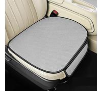 AIMQIAD Coussin de Siège de Voiture en Soie Glacée, Compatible pour Cadillac SLS ATS-L DeVille, Housse Respirante pour Siège Avant, Tapis de Protection Antidérapant,4-Grey