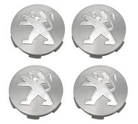 AIMXGBPS 4 enjoliveurs centraux pour Peugeot 3008, 307, 408, 308S, 508L et 4008 (60 mm). Emblème en métal pour Jantes, Logo, enjoliveurs, Accessoires de décoration extérieure