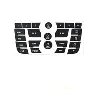 AIMXGBPS Autocollant de Bouton de Tableau de Bord de Voiture, Autocollant de réparation Auto-adhésif pour Opel Mokka 2013-2019, Autocollant décoratif de Garniture intérieure,C-Normal