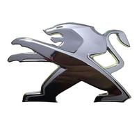 AIMXGBPS Emblème de Voiture pour Peugeot 208 2012-2019, Badge emblème Logo Lettres Voiture côté Capot Coffre extérieur Capot Avant,Normal-A