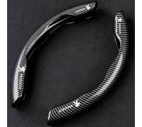 AIMXGBPS Housse de Volant en Cuir Microfibre, pour Peugeot 206, 207, 307, 308, 3008, 4008, 5008 GT Line, Protection de Volant, Accessoires de Voiture