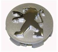 AIMXGBPS Lot de 4 Cache-moyeux de Roue 60 mm pour Peugeot 108 206 207 208 307 308 508 3008, avec Logo, Autocollant, étanche à la poussière, décoration de Jante