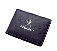 AIMXGBPS Portefeuilles, Porte-Cartes d'identité, Pinces à Billets, Porte-chéquiers, Porte-Monnaie pour Peugeot 308CC 308SW 4008 407 607 RCZ 307CC Femmes Hommes Cadeaux Accessoires,Normal-Cyanstyle