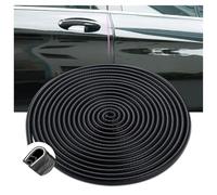 AIMXGBPS Protections de portières pour Peugeot 2008 e-2008 GT Line 2020-2024, Protection de portières, Joint en Caoutchouc, Protection en U, Protection de portières,20M-Schwarz