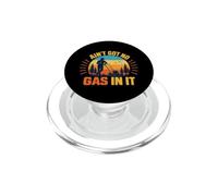 Ain’t Got No Gas in It Funny Lawn Mower Yard Humor Retro PopSockets PopGrip pour MagSafe