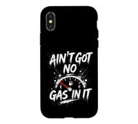 Ain’t Got No Gas in It - Funny Lawn Mower Yard Work Coque pour iPhone X/XS