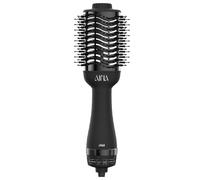 AINA Brosse Soufflante One-Step Sèche-Cheveux Volumisant: Salon Titane Brosse Cheveux Brushing - Chauffante Brosse Coiffante 4 en 1 pour Sécher Lisser Volumiser Coiffer 230v UE (Noir titane)