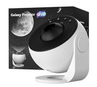 Ainaelux Galaxie Projecteur Pro, Projecteur Ciel Etoile Planetarium Projector Veilleuse avec 3 Discs, Galaxy Projector pour Enfant Adulte Chambre Cadeau