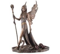 Aine, Reine des fées celtiques - Bronzée et colorée par Veronese