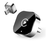 AINIFREE Adaptateur CarPlay sans Fil, Mini CarPlay et Android Auto 2 en 1, USB-A/C, Plug & Play, Connexion Automatique, Mise à Niveau 2025, Compatible with iPhone and Android