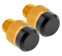ainih 1pair M10 X 1.25 Clockwise CNC Mirror Hole Plug 10mm Rearview Mirror Screws Compatible with Motorcycle Scooters Electric Bicycles Tricycles