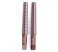 ainih Alésoirs manuels MT1/MT2/MT3/MT4/MT5, alésoir conique Morse fin/rugueux en acier rapide for outil de fraisage et de finition