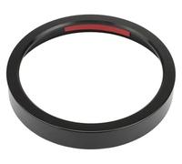 ainih Black Motorcycle Speedometer Trim Bezel Burst Billet CNC Cover Compatible with Harley Sportster 883 1200 XL Road Glide Softail Low Rider FXS