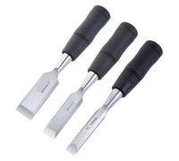 ainih Ciseau à bois 7,5 pouces en acier au carbone Mn65# avec extrémité marteau et poignée antidérapante Outils de menuiserie for le travail du bois
