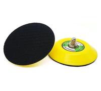 ainih Disque de ponçage 1/2/3 pouces, support for polisseuse pneumatique, plaque arrière auto-agrippante, outil de meulage abrasif M6 5/16 x 24 dents