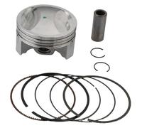 ainih Kit piston gros alésage compatible avec Symply150 Orbit150 RedDevil125 FiddleII125 4V 58,5 mm 61 mm 63 mm 4 soupapes