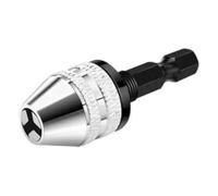 ainih Mandrin de perceuse 0,3-8 mm, mini mâchoire à changement rapide, adaptateur foret sans clé, support fixation pince, outils, tige hexagonale électrique