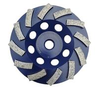ainih Meule boisseau de qualité supérieure for béton et granit, avec filetage M14 ou 5/8-11, diamètre: 100/115/125/180mm