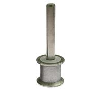 ainih Meule diamantée, rabot à verre, bord droit, chanfreinage, meule abrasive