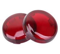 ainih Motorcycle Indicator Lens Light Caps Cover Compatible with Harley Dyna Softail Electra Glide Road King Sportster 883 1200