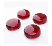 ainih Motorcycle Indicator Lens Light Caps Cover Compatible with Harley Dyna Softail Electra Glide Road King Sportster 883 1200