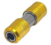 ainih Porte-embout de tournevis portable, tige d'extension à double tête, adaptateur vis hexagonale 1/4" dégagement rapide, douille for perceuse électrique, outil