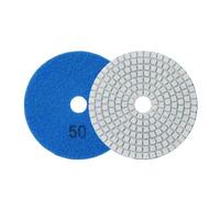 ainih Tampons de polissage diamantés 4 pouces 100 mm, tampons flexibles humides/secs for granit, pierre, béton, marbre, disques ponçage, outil à main