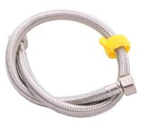 ainih Tuyau d'arrivée d'eau tressé en acier inoxydable, tuyau chaude et froide for chauffe-eau à 10 brins 18 fils h.z