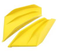 ainih Universal 2pcs Motorcycle Spoiler Wing Winglet Aerodynamic Side Wing Fin Spoiler