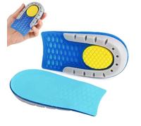 AINIUNIU 1 Paire de Hauteur Augmentation Semelles, Talonnette Tendon D'achille Unisexes, Talonnette Gel Silicone Antichoc Amortissante Orthopédique, Soulager la Douleur au Talon (1,5 cm)