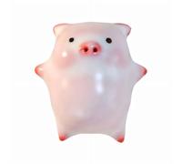 Ainiupi Tasse à thé en céramique avec motif cochon et bulles sous le fond, accessoires amusants pour la maison, les fêtes