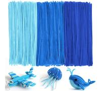 Ainiv 300 PCS Cure Pipe Multicolore, Tiges de Fils Chenille Colorés | Cure Pipes Cleaner Couleurs Assorties pour DIY Artisanat Décoration Fournitures Loisirs Creatifs